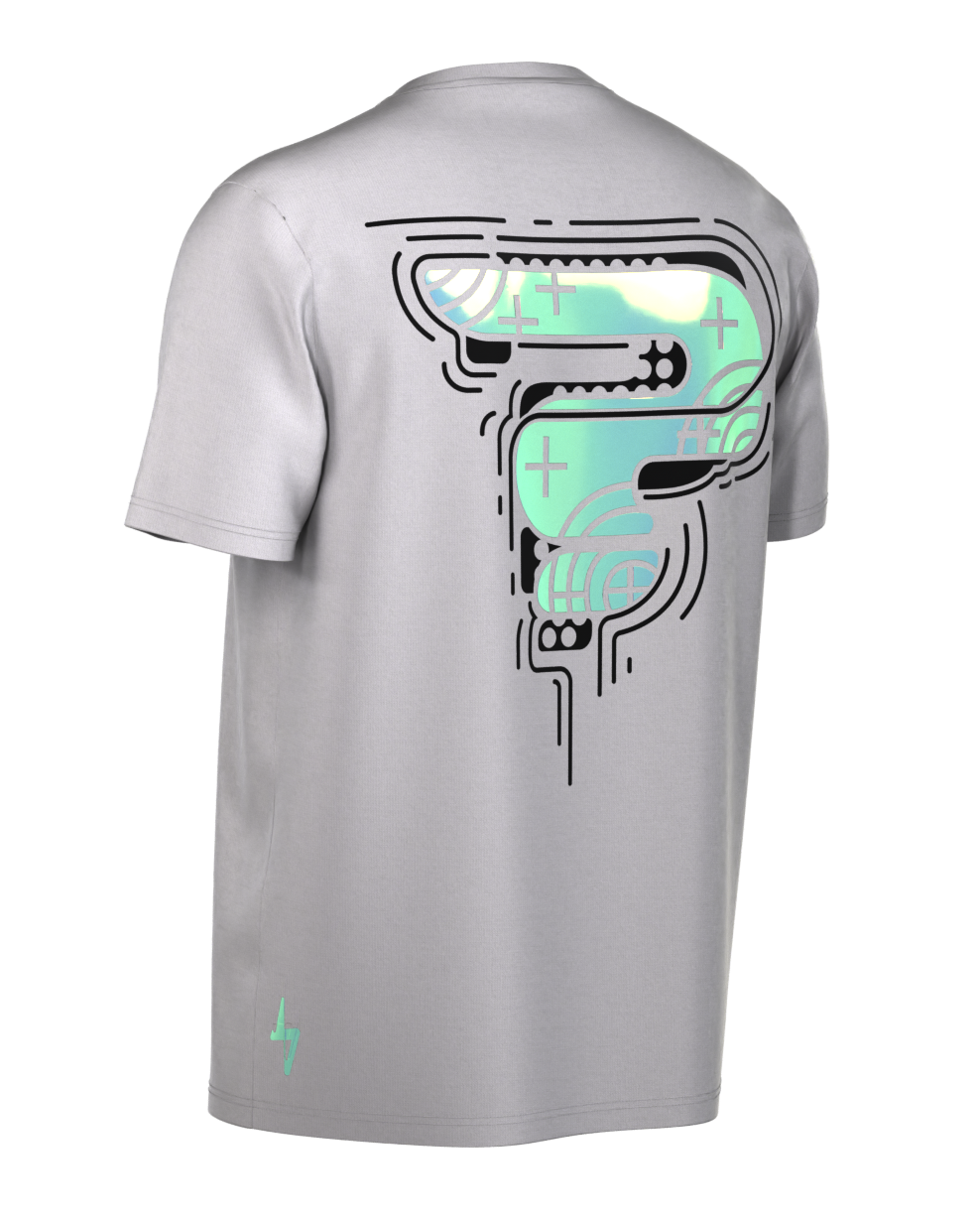 ? Locator Silver/Blue Holo