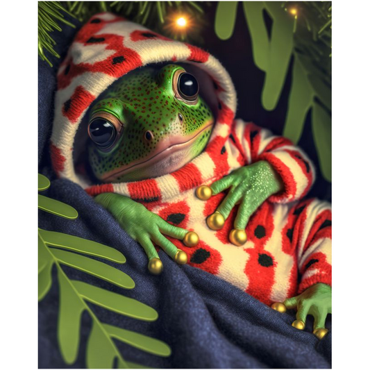 NonFroggableToads "Onesie" Christmas Giclee Art Prints