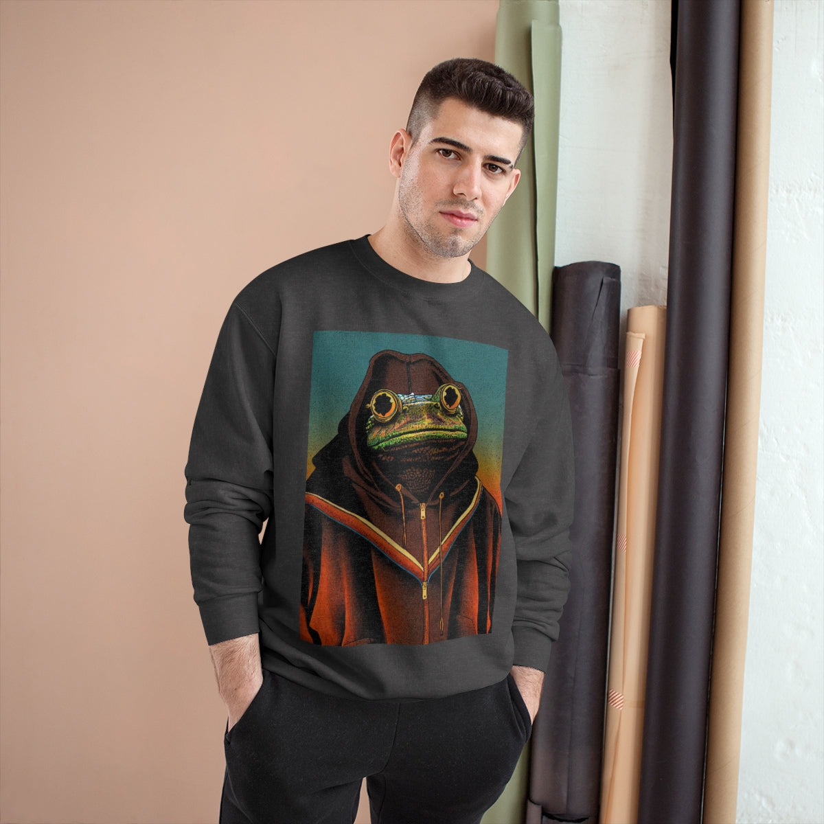 Sonoran Orange NonFroggableToads Champion Sweatshirt