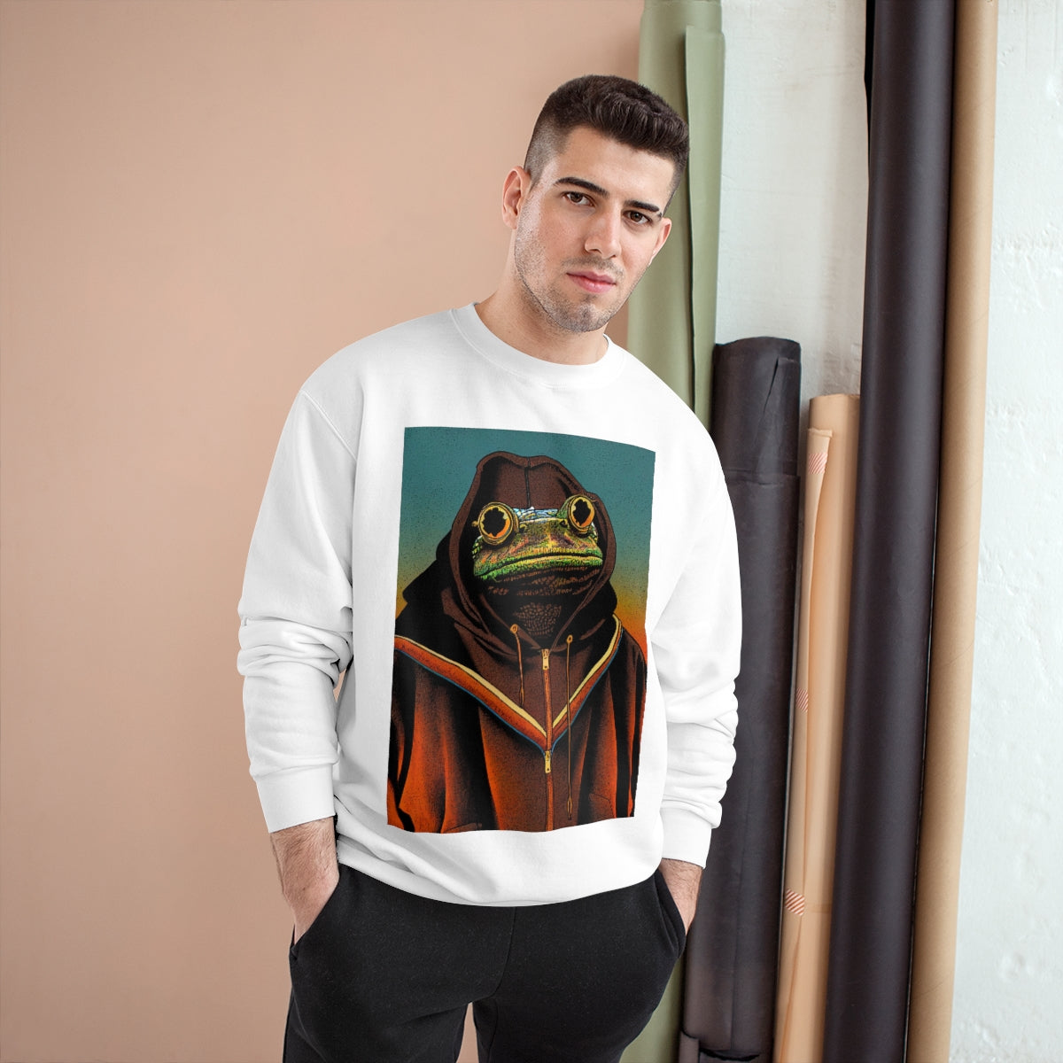 Sonoran Orange NonFroggableToads Champion Sweatshirt