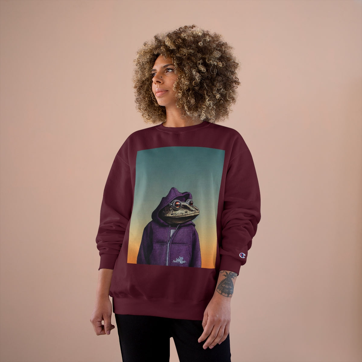 Sonoran Purple NonFroggableToad Sweatshirt