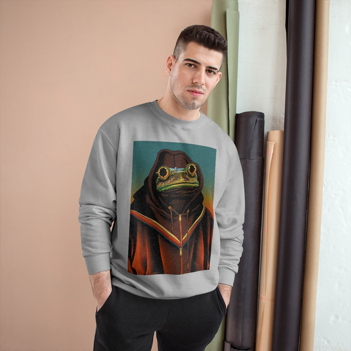 Sonoran Orange NonFroggableToads Champion Sweatshirt