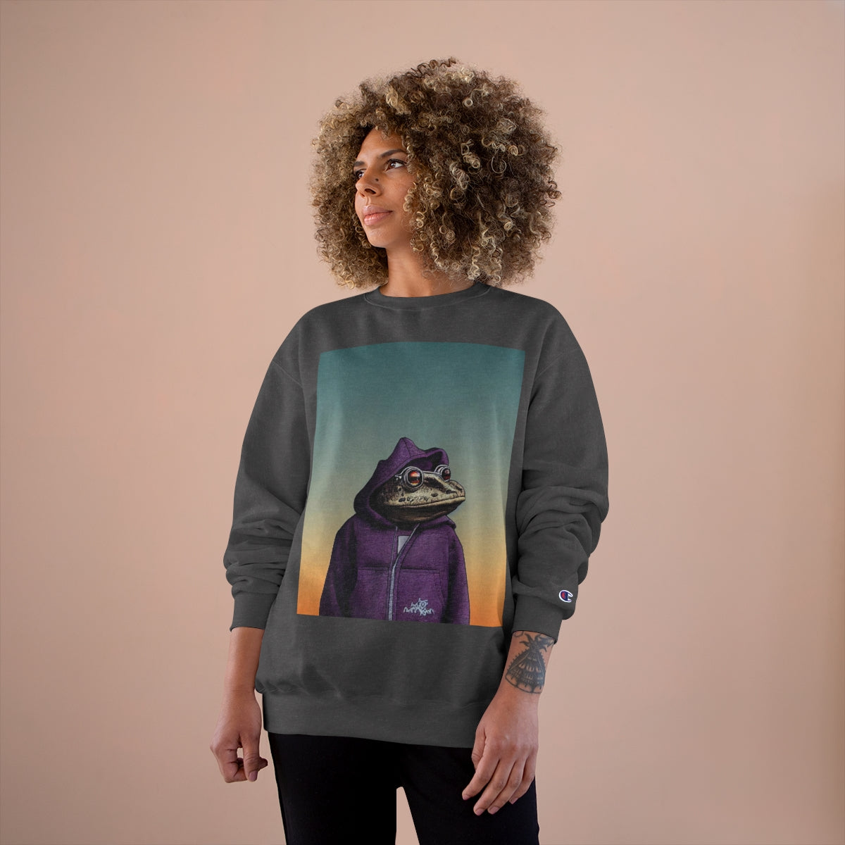 Sonoran Purple NonFroggableToad Sweatshirt