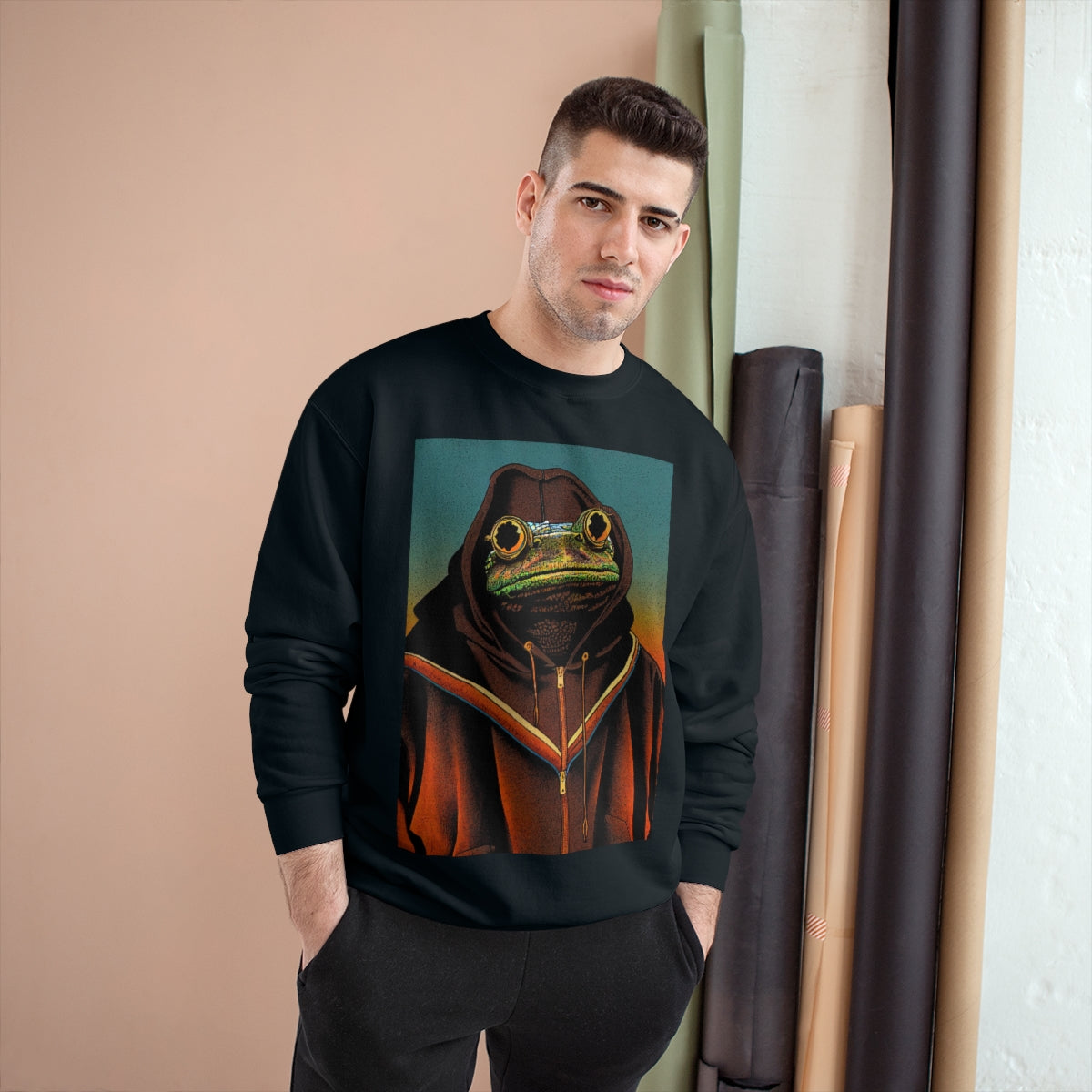 Sonoran Orange NonFroggableToads Champion Sweatshirt